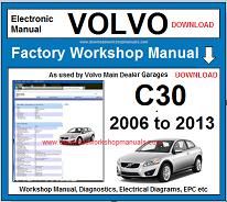 Volvo C30 Service Repair Workshop Manual Download